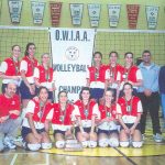 A Group photo of 1996-1997 OWIAA Champions