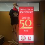 Kinesiology 50th anniversary banner