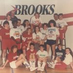 An old photo of Brooks Female athletes