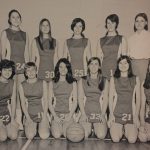 An old photo of Women\'s Basketball Team