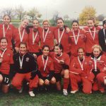 A group photo of Women\'s Soccer Team
