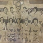 An old photo of Yeowomen basketball team