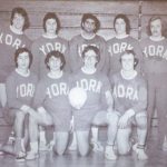 An old photo of men\'s volleyball team