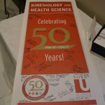 A photo of a 50th anniversary pamphlet