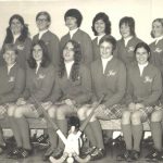 An old photo of Marina Van Merwe and her Women\'s Field hockey team